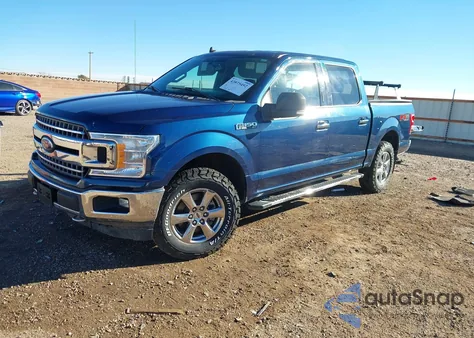 2019 Ford F-150 Xlt из США, поврежденный, VIN 1FTEW1E43KKD29417